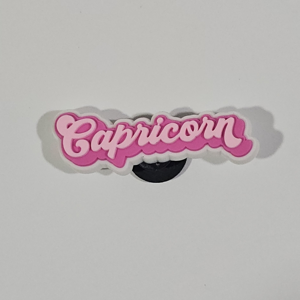 Capricorn Zodiac Astrology Shoe Charm Croc Charms Clog